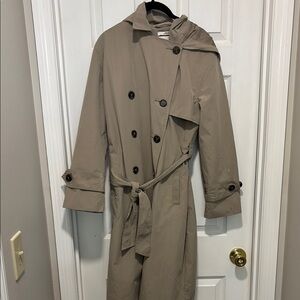 a new day Tan Trench Coat